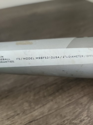 Bate de béisbol Marucci F5 MSBF5310 28/18 USSSA 2 5/8 barril -10 USSSA - Imagen 11 de 14