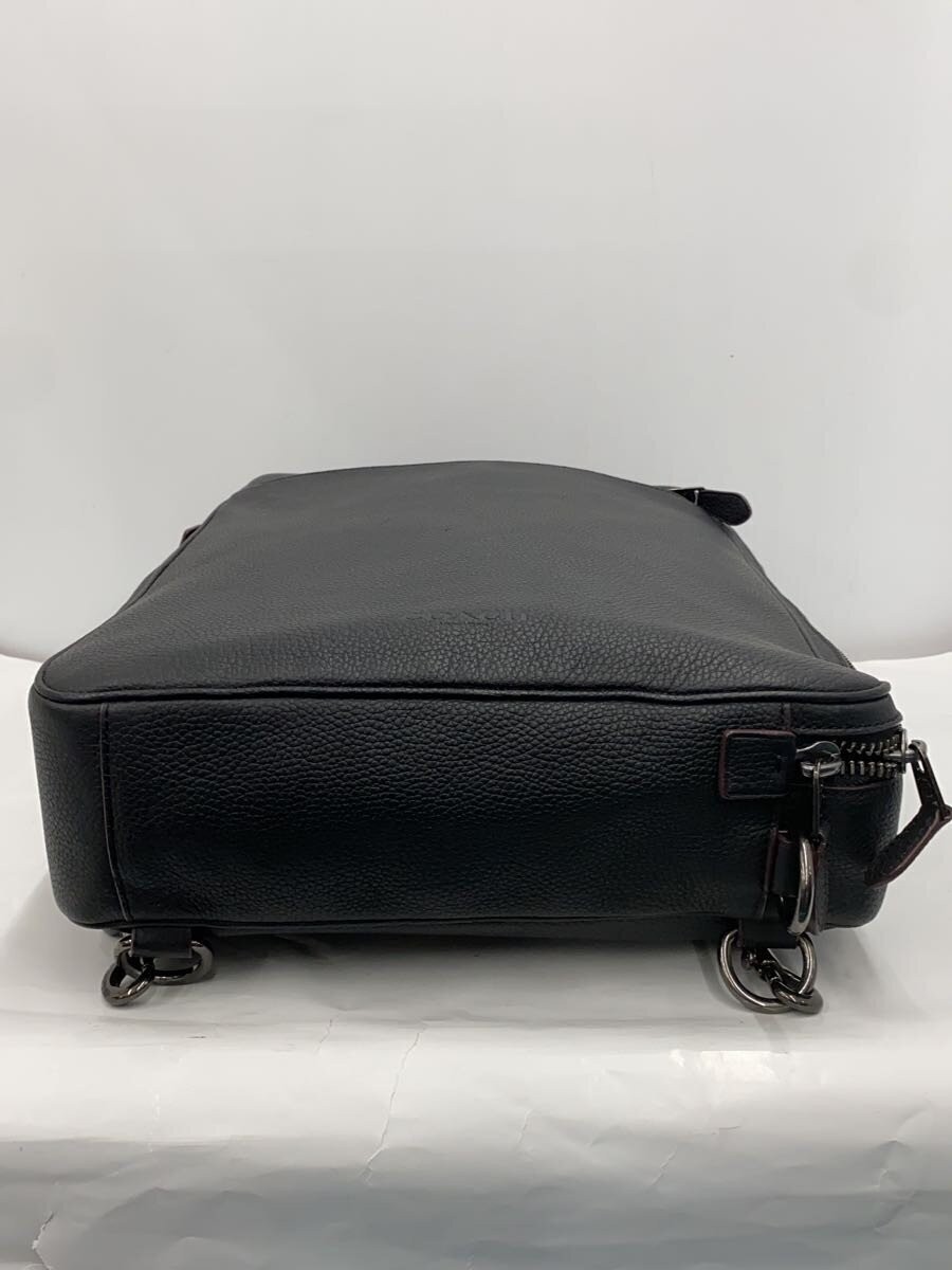 COACH Backpack Leather BLK Solid Color 79542 From… - image 4