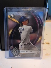 2022 Bowman Platinum Rookie Card RC #51 Bobby Witt Jr. - Kansas City Royals. rookie card picture