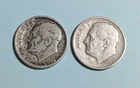 1949-P + 1949-S  Key Date Roosevelt - Average Circulated Condition