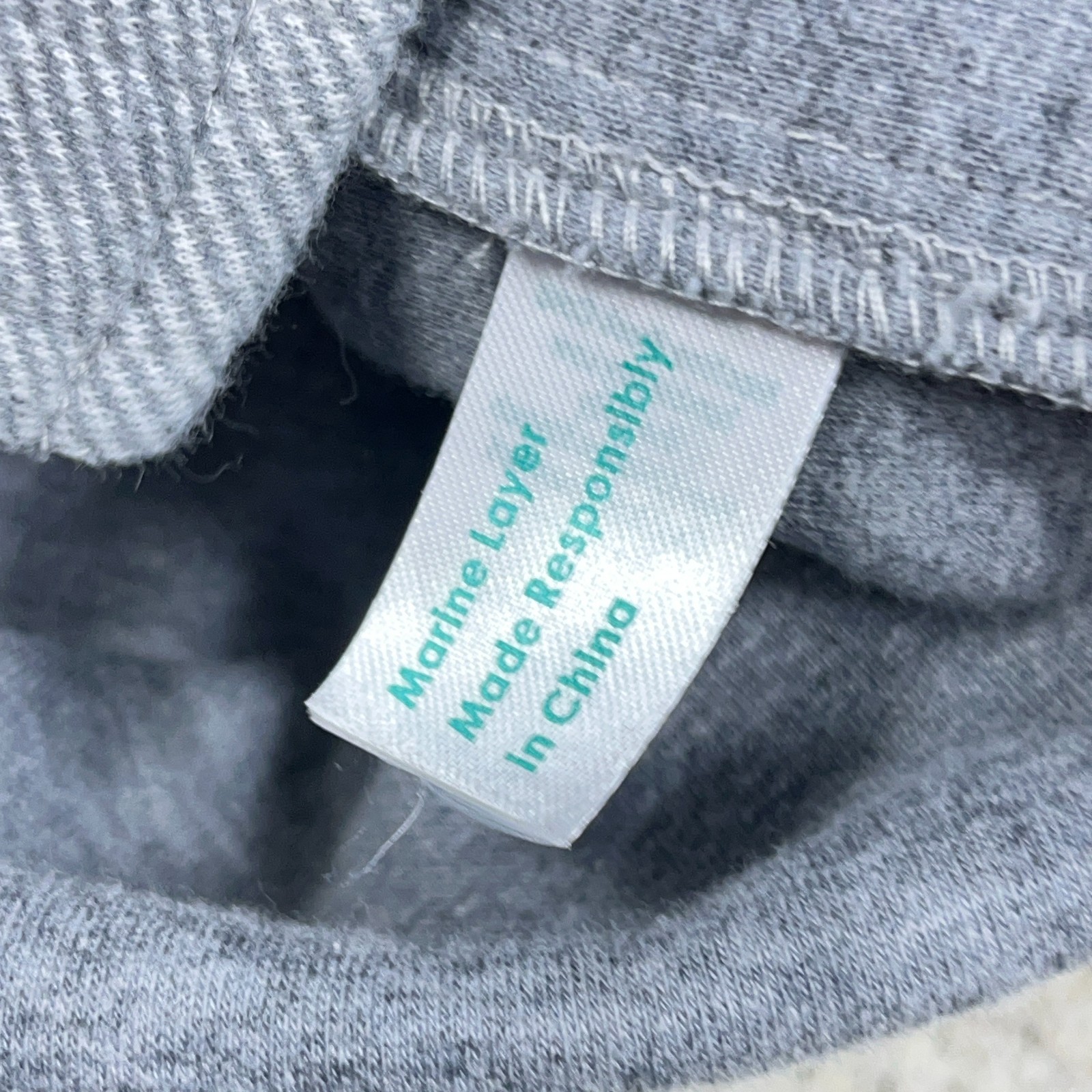 Marine Layer Shacket Men Large Gray Pacifica Over… - image 9