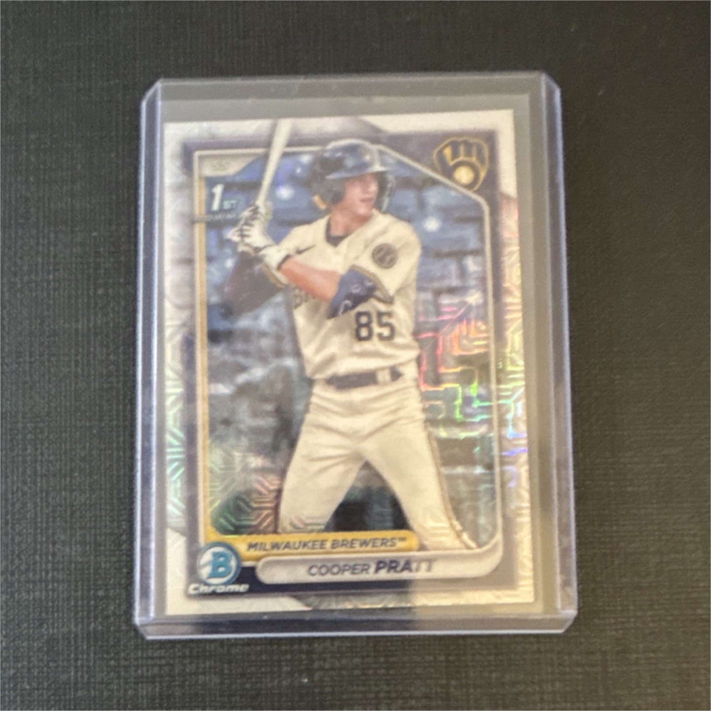 Bowman 2024 Chrome Prospects Mojo Refractor Cooper Pratt #BCP-137
