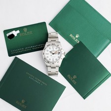 NEW Rolex Explorer II 42mm 226570 Stainless Steel White Polar Dial UNWORN 14