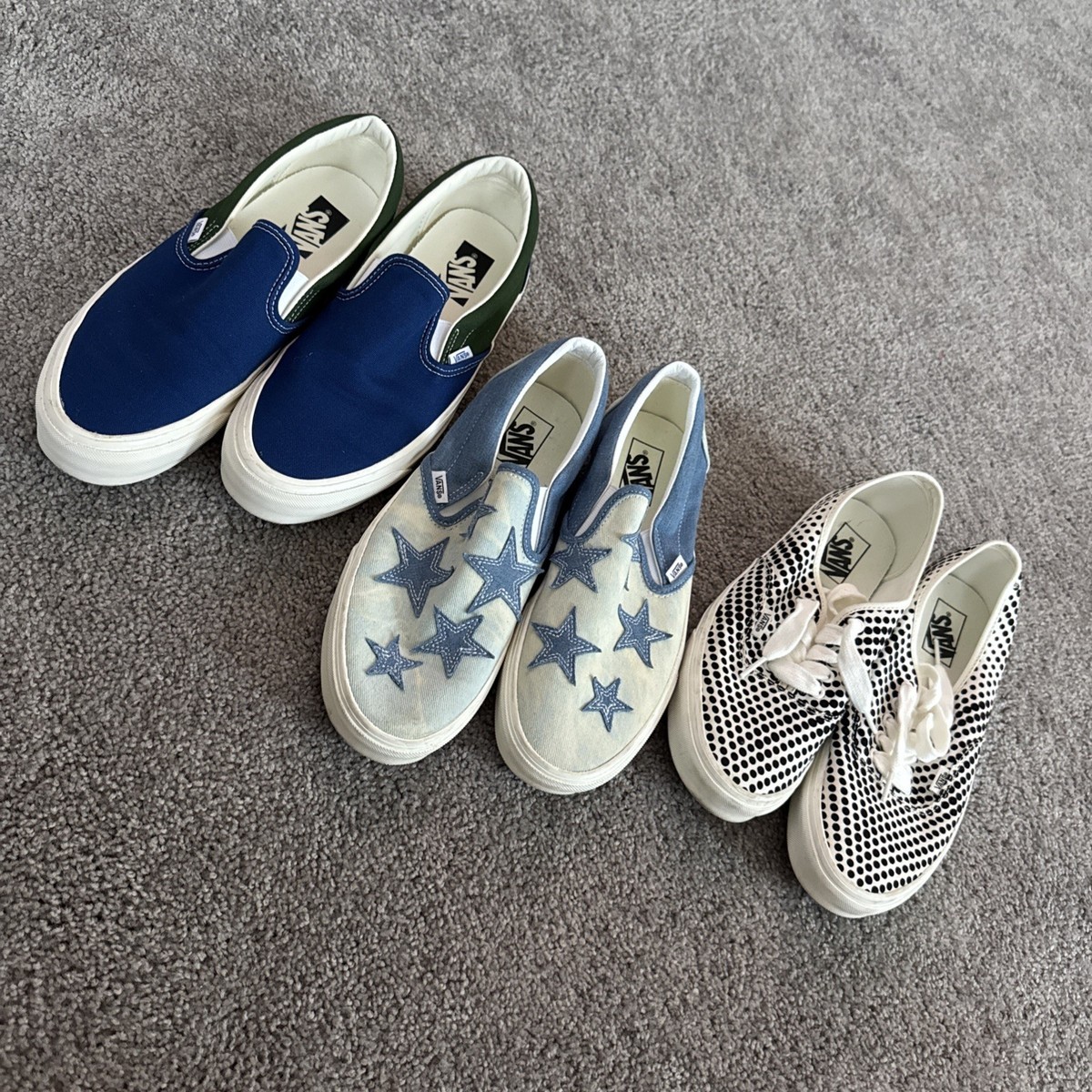 Vans 3 pair 1 of 1 @vans fah you and yah manz ? all 3 pairs available  main image 4