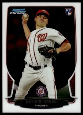 2013 Bowman Draft Picks & Prospects Nathan Karns #3 Chrome