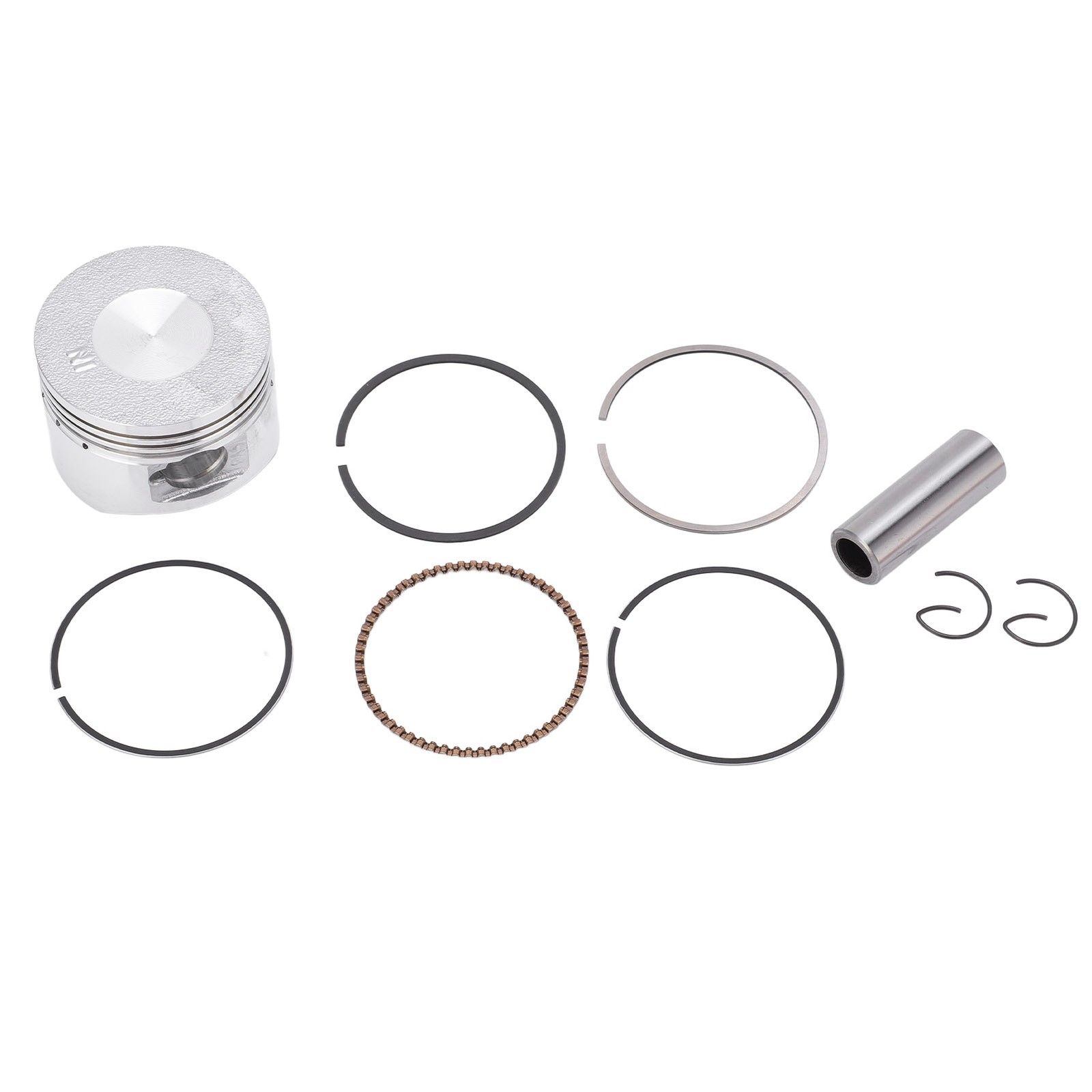 Piston Assembly Kit Steel Alloy Engine Piston Rings For GY6‑125 Go Karts Scooter