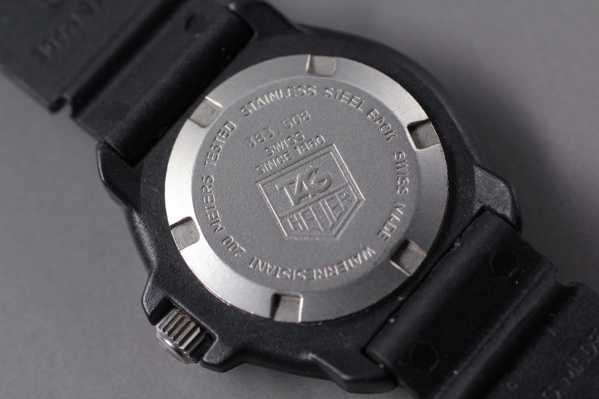 【希少】TAG HEUER FORMULA1 タグホイヤー　383.508 楽天市場】☆良品【TAG HEUER】タグホイヤー フォーミュラー1