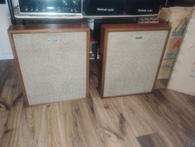 【希少】 Mossman usa製70s Vintage 3pバッグ オール単板 Vintage 70's Pair of MCM Sonics Thin Profile AS-61 Walnut Stereo 2
