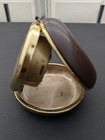  Vintage Westclox Round World Travel Folding Alarm Clock Japan — photo 6