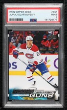 2022-23 Upper Deck Series 2 Young Guns Juraj Slafkovsky #451 PSA 9 MINT 0tq9