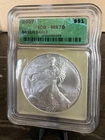 2007 $1 American Silver Eagle ICG MS70