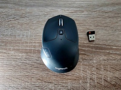 LOGITECH M720 TRIATHLON WIRELESS MOUSE MULTI DEVICE UNIFYING RECEIVER BLUETOOTH