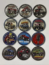 Intl Monster Truck Museum Collectible Hall Of Fame Coins Complete Set 2022-2025