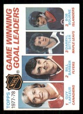 1978-79 Topps #69 Guy Lafleur/Bill Barber/Darryl Sittler/Bob Bourne