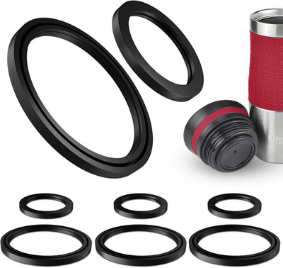 8 Stück Dichtungsringe Set Silikondichtung für Emsa Travel Mug Classic/Waves 0,3