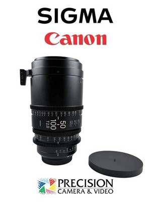 Sigma 50-100mm T2.0 [FEET] Fully Luminous High-Speed Cine Lens for Canon EF
