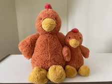 Jellycat Bashful Rooster Medium & Small Size
