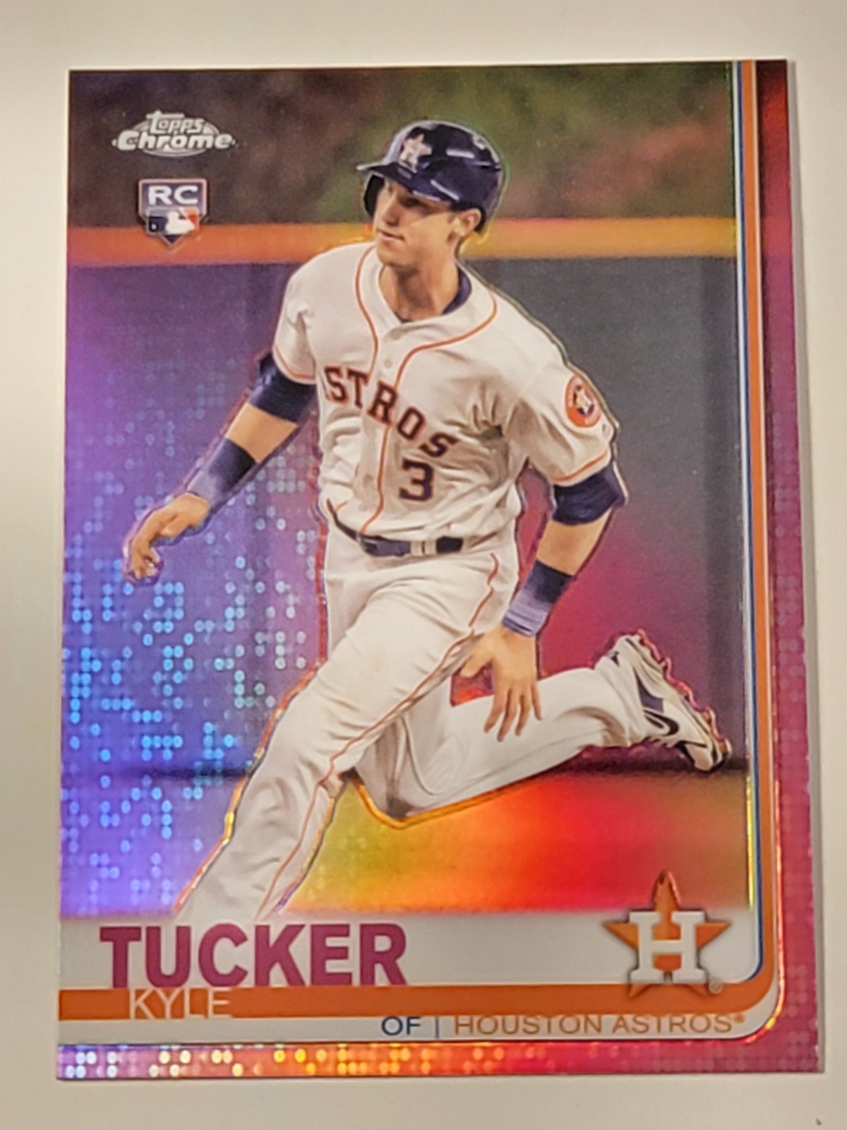 2019 Topps Chrome KYLE TUCKER Pink Refractor Rookie RC #39
