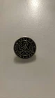 Vintage Hessian Soldier Button ES DEVS SPES Nostra Teutonic Eagle Military