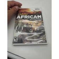Cabelas African Adventures Nintendo Wii Activision Hunting Video Game 2013