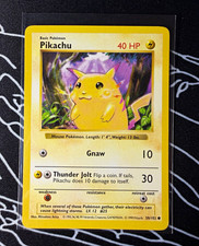 Pikachu [1st Edition] #58 Prices | Pokemon Base Set | Pokemon Cards