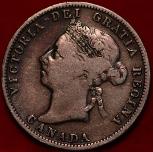 1892 Canada 25 Cents — photo from the most recent tracked eBay sale