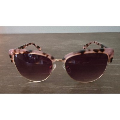 Talbots Sunglasses Tortoise Shell Pink Gold Frame Designer Eyewear Women