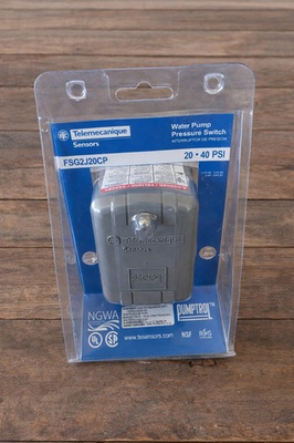 #ad Telemecanique FSG2J24M4CP Water Pump Pressure Switch 40 60 PSI Pumptrol $20.00