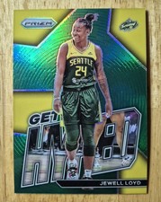 Jewell Loyd | 2023 Panini Prizm WNBA Get Hyped Green #1 Seattle Storm