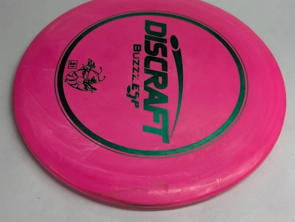 Discraft ESP BUZZZ Midrange Driver Disc Golf 171g Pink Skinny Tooled PFN - Image 3 of 4