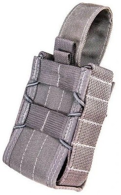 High Speed Gear Stun Gun TACO Pouch (ABM) | 13SG10 | Black & Wolf Gray