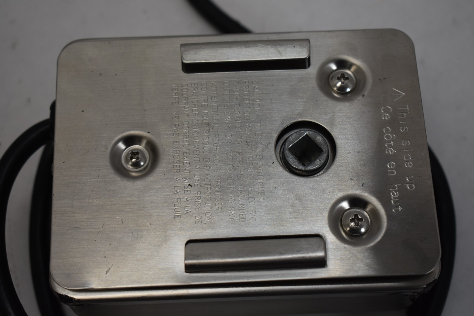 OnlyFire BBQ Grill Rotisserie Drive Motor RM-A201 120V 60Hz 4W 256937 Steel