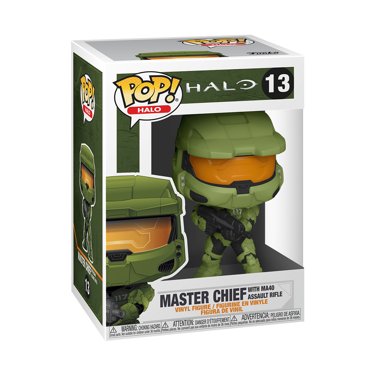 Funko POP! Games Halo Master Chief with MA40 Assault Rifle #13 Vinyl Figure