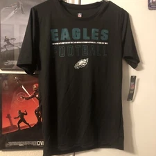 Philadelphia Eagles NFL Apparel Dri-Fit Style Youth L 14/16 Size T-Shirt NWT