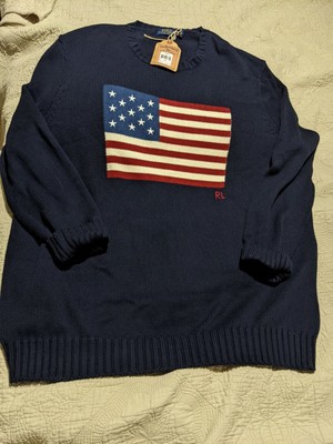 Polo Ralph Lauren American Flag Sweater 
