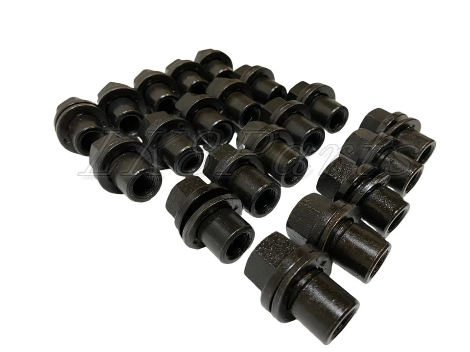 Land Rover Range Rover L322 03-05 conjunto de porcas com tampa de roda 20 peças RRD000011 novo - Imagem 2 de 4