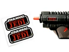 Custom Star Wars Vintage Kenner ROTJ Biker Scout Laser Pistol Blaster stickers