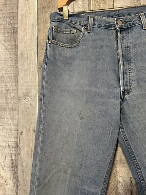Vintage Levi's Men's 501 -0191 90s Button Fly Jeans Made in USA