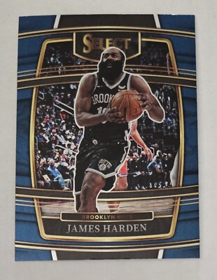 JAMES HARDEN 2021-22 Panini Select - Retail Blue #47 Nets Concourse All-Star