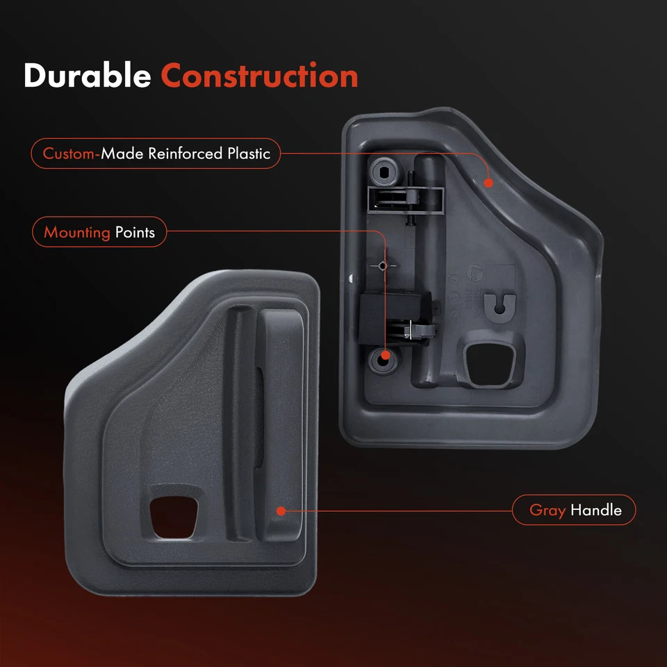 Manija de puerta interior gris conductor medio para Nissan NV350 Urvan 2014 2015-2019 Foto 4 de 4