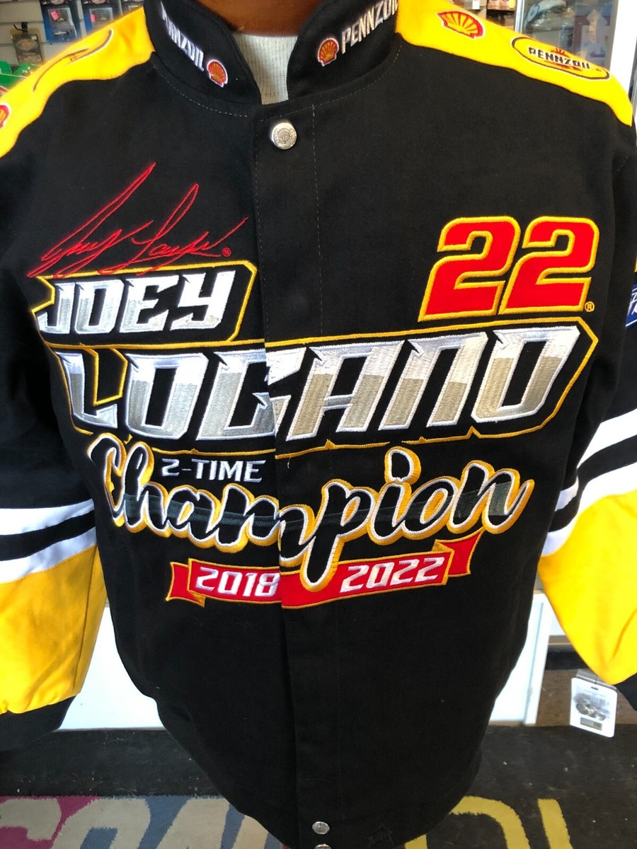 Joey Logano Pennzoil 2X 2018 2022 Champion Cotton Twill Joey Logano Pennzoil 2X 2018 2022 Champion Cotton Twill
