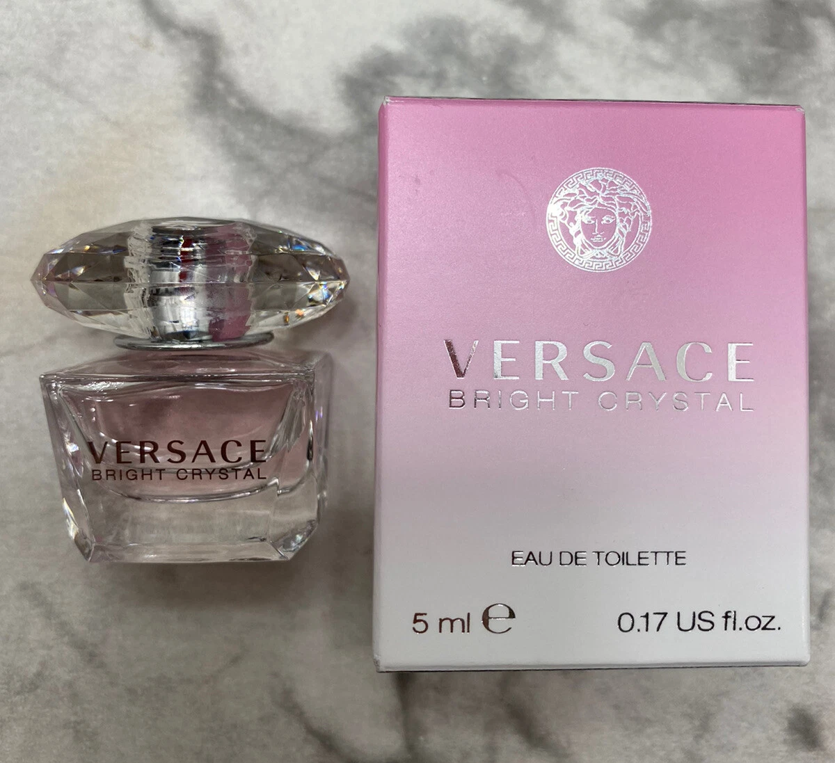 Perfume Mini: Versace Bright Crystal, 5 ml/0.17 fl oz, new in box