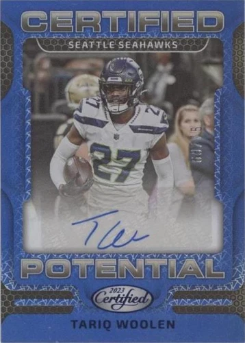 2023 Panini Certified Tariq Woolen #CPS-TWO