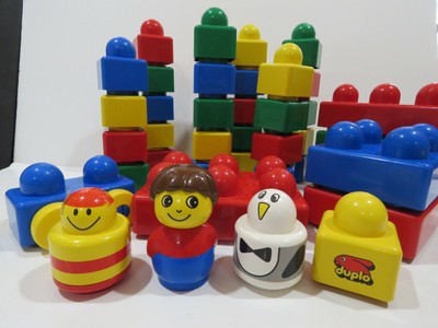 39 Parts Lego Baby Duplo Primo Building Block Lot Car People Animal Rare 044 Ebay
