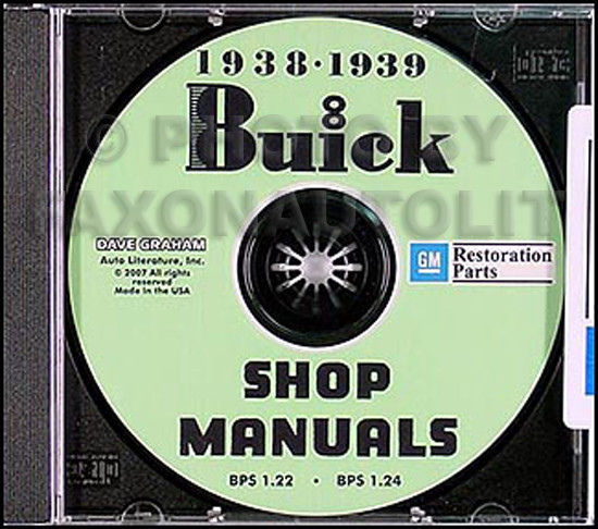 1939 Buick Shop Manuell Set CD Reparatur Service Century Limitierte Roadmaster-image