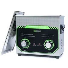 U.S. Solid Mechanical Ultrasonic Cleaner 3L 0.8gal 40KHz Stainless Steel