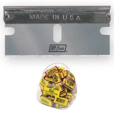 IVY Classic 11190 Single-Edge Razor Blades, USA, 50 5-Pack Boxes