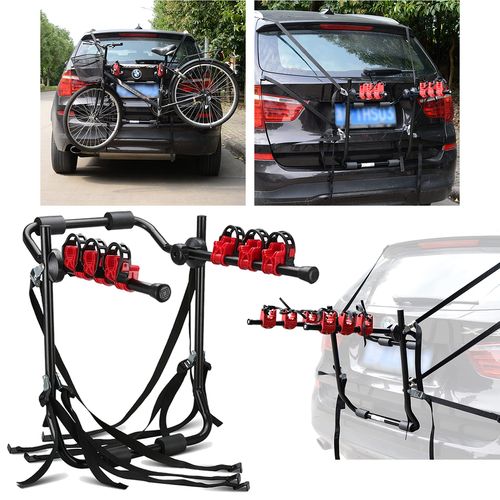 3 BIKE CARRIER FOR CAR TRUNK MOUNT RACK 