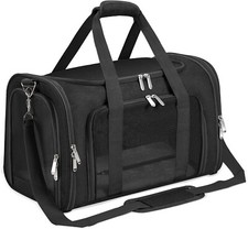 Soft-Sided Kennel Pet Carrier for Small Dogs, Cats, Puppy