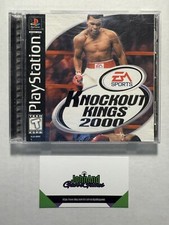 Knockout Kings 2000 PS1 Complete - EA Sports T-Teen Sports Game